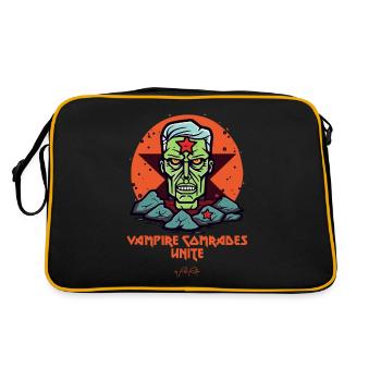 Unite Vampire Comrades - Retro Bag - black/gold - Back