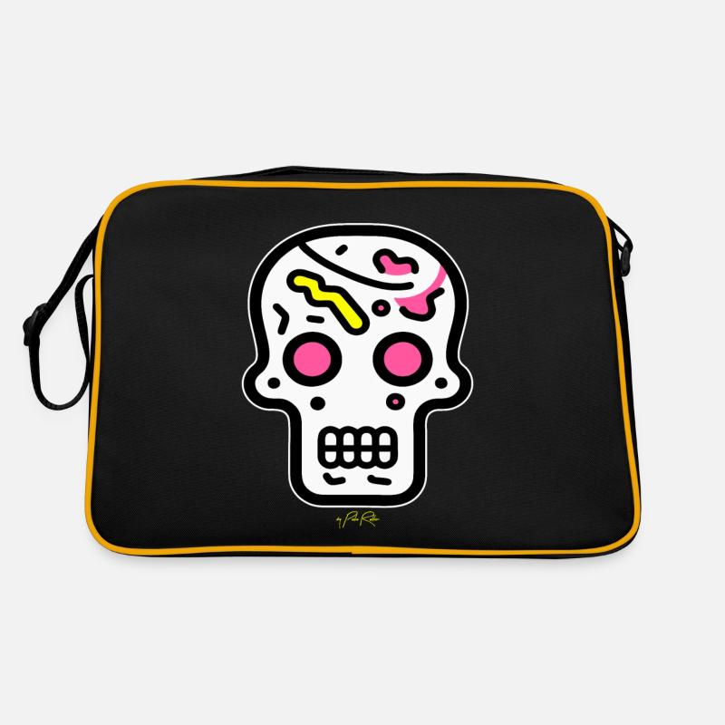 Crâne Pop Art Sac Retro