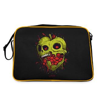 Un cœur de zombie d’un zombie de zombies - Sac Retro - noir/or - Dos
