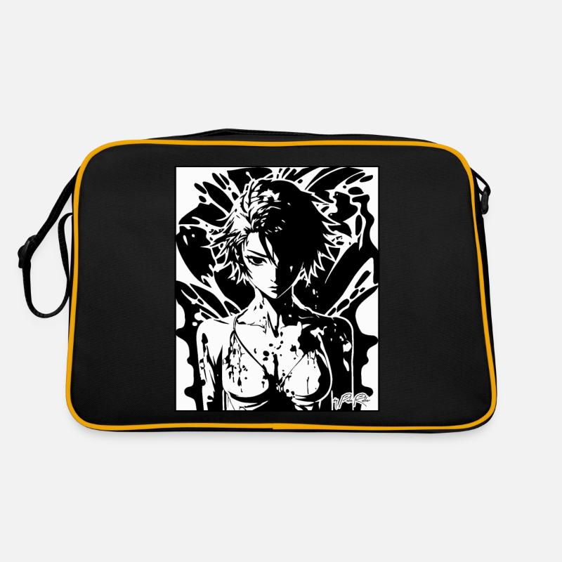 fille d’anime affiche fille Sac Retro