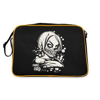 Good Love : Anime Manga Girl - Sac Retro - noir/or - Dos