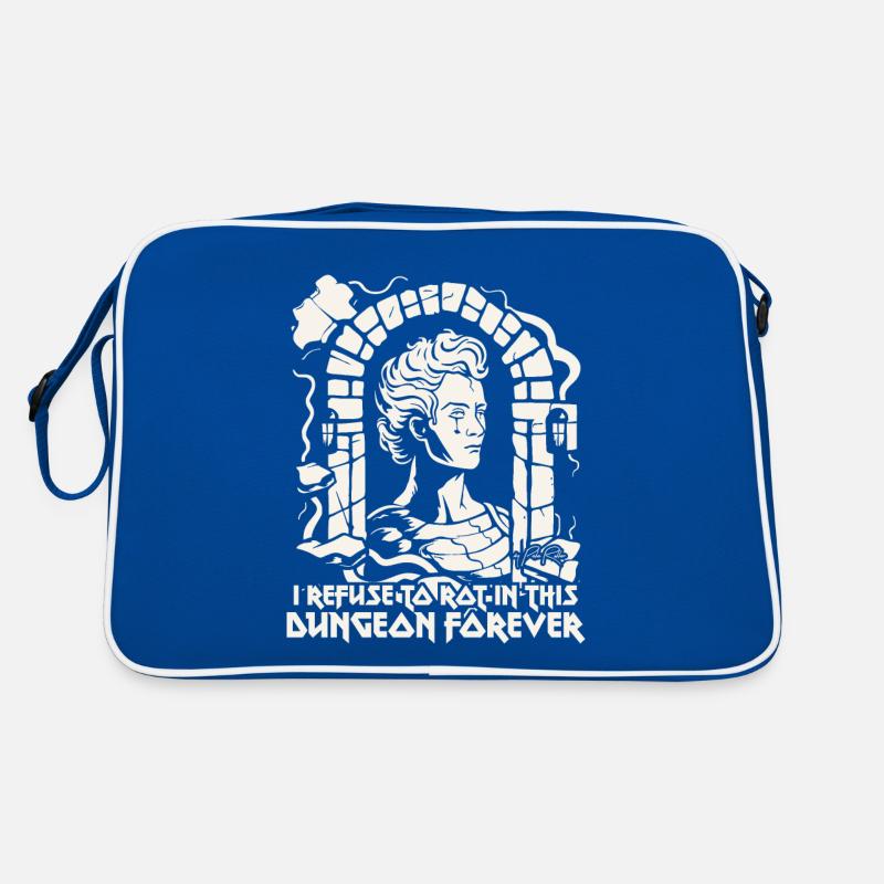 Je refuse de pourrir dans le donjon, de travailler Sac Retro