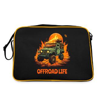 Vie tout-terrain : 4x4 sans roues - Sac Retro - noir/or - Dos