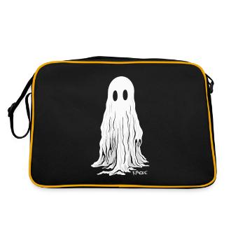 The Blanket Ghost - Retro Bag - black/gold - Back