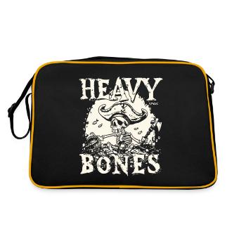 Heavy Bones : Trésor de pirate et Pirate - Sac Retro - noir/or - Dos