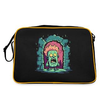 Petit Homme du Donjon - Sac Retro - noir/or - Dos