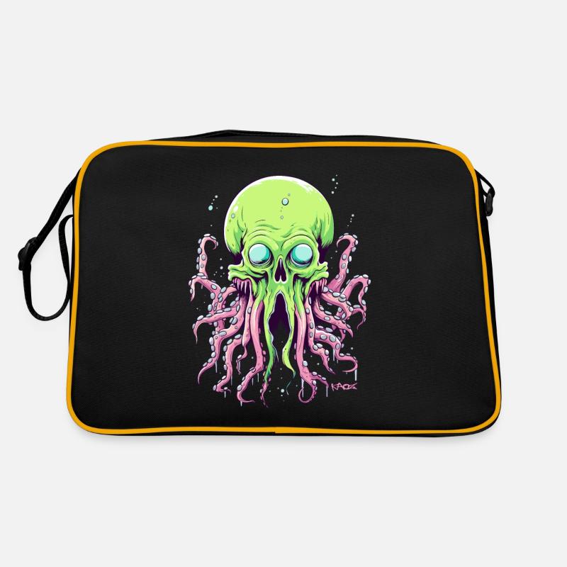 The super cool octopus skull Retro Bag