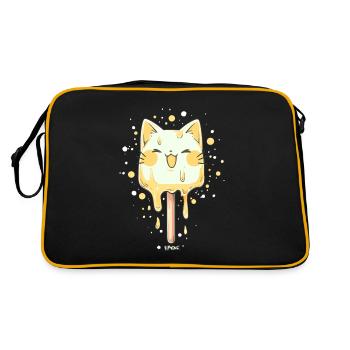 Ice Cat at Style - Retro Bag - black/gold - Back