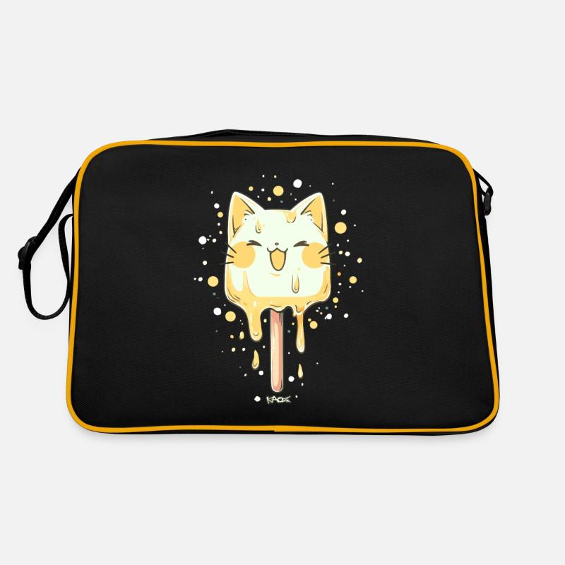 Eis Katze am Stil Retro Tasche