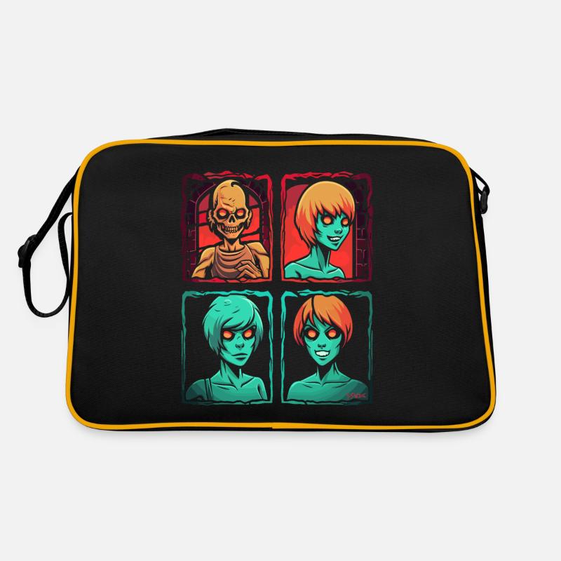 Just a cool horror cartoon Retro Bag