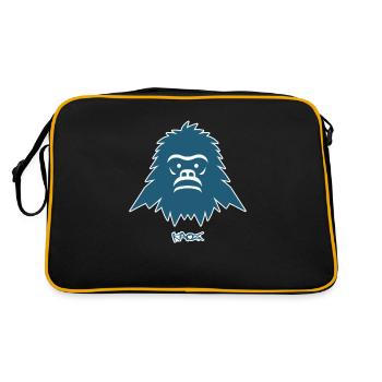 Une créature des montagnes - Sac Retro - noir/or - Dos