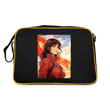 Beauty Propaganda: Socialist Girls - Retro Bag - black/gold - Back
