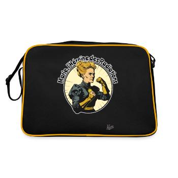 Marie - The Heroine of Radiation - Retro Bag - black/gold - Back