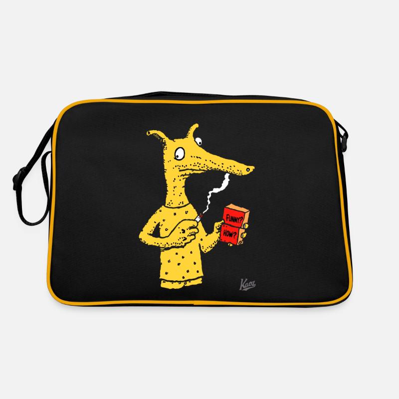 Anteater Creature with a Brick Retro Bag