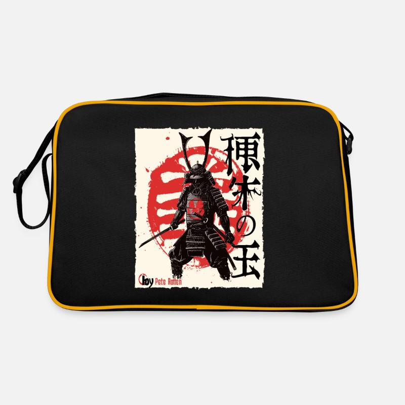 Japanese Edo Samurai Retro Bag