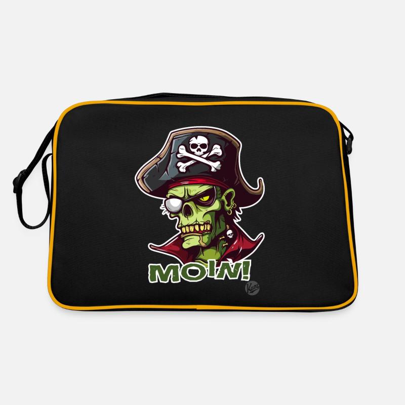 Le terrien pirate zombie dit Moin Sac Retro