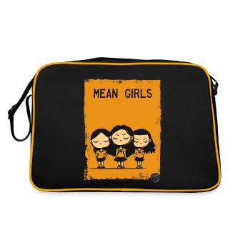 mean girls - Retro Bag - black/gold - Back