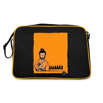 Le samouraï mortel - Sac Retro - noir/or - Dos