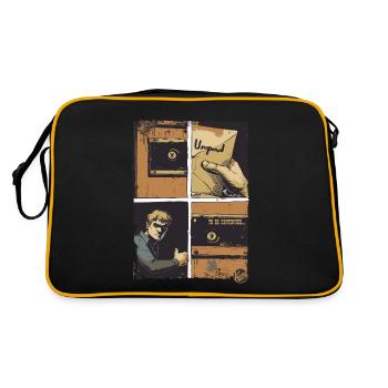 The Letter: A Comic - Retro Bag - black/gold - Back