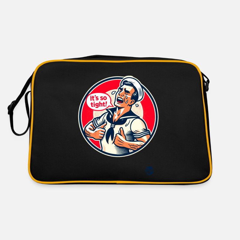 Retro Vintage Sailor Cries: It's So Tight Retro Bag