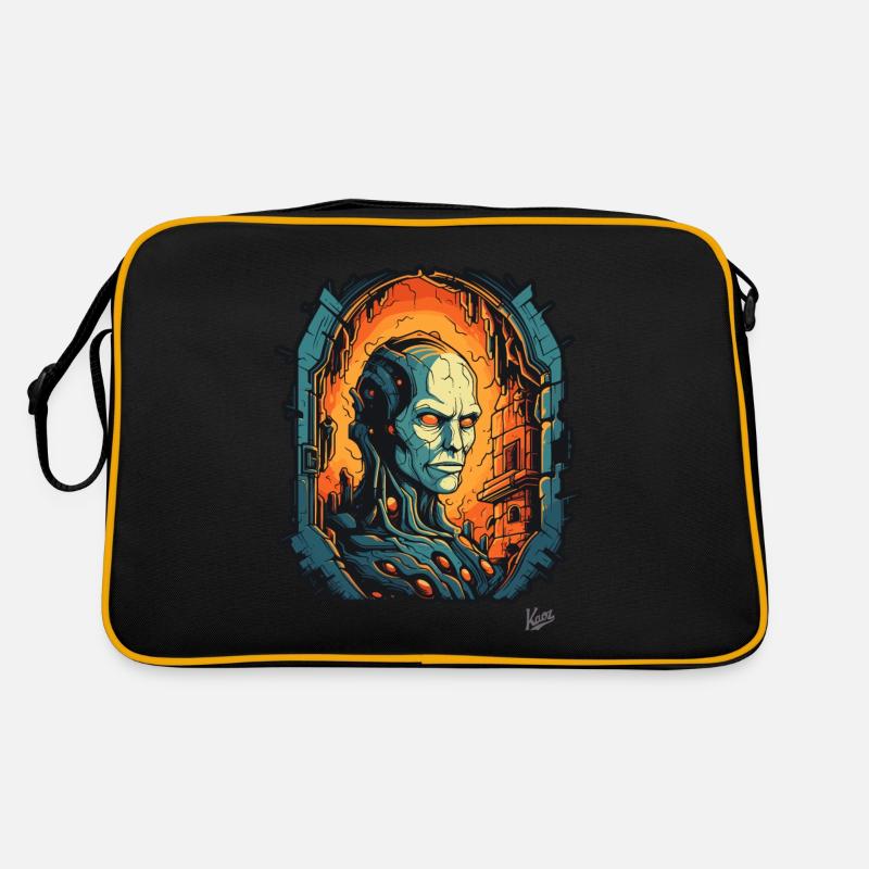 Donjon de la technologie cyborg Sac Retro