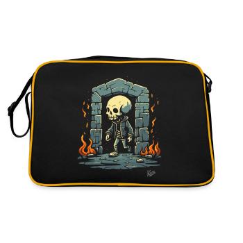 Donjon de squelettes Showtime - Sac Retro - noir/or - Dos