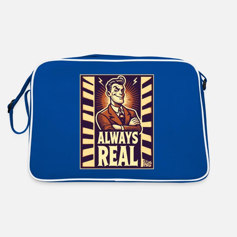 Cooler Retro-Typ – Immer echt Retro Tasche