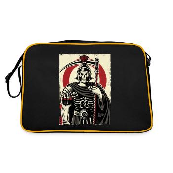 Centurion romain de la Faucheuse - Sac Retro - noir/or - Dos