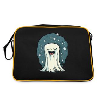 doux et nuit étoilée - Sac Retro - noir/or - Dos
