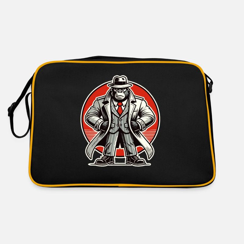 Detective Gorilla Retro Bag