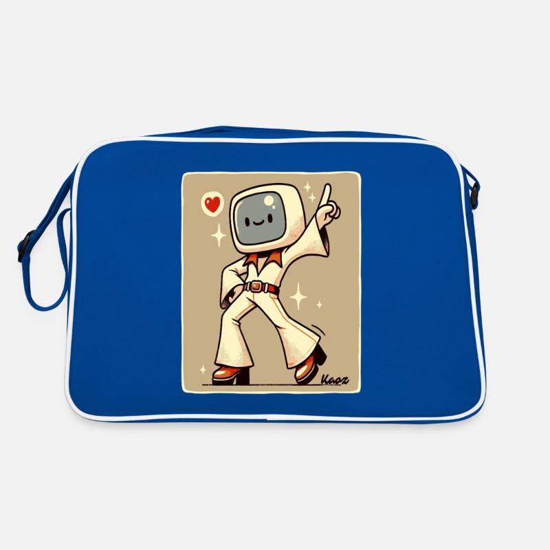 70s Retro Style Dance Floor: Disco Dancer Retro Bag
