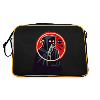 Mysterious Magician – Dark Wizardry - Retro Bag - black/gold - Back