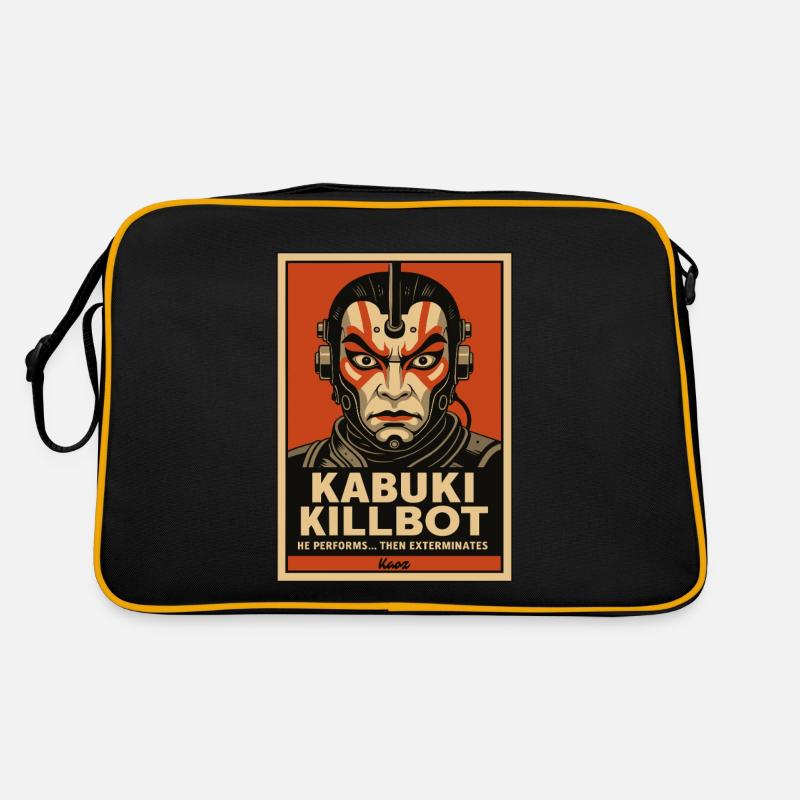 Kabuki Killbot – Theatre meets Sci-Fi Retro Bag