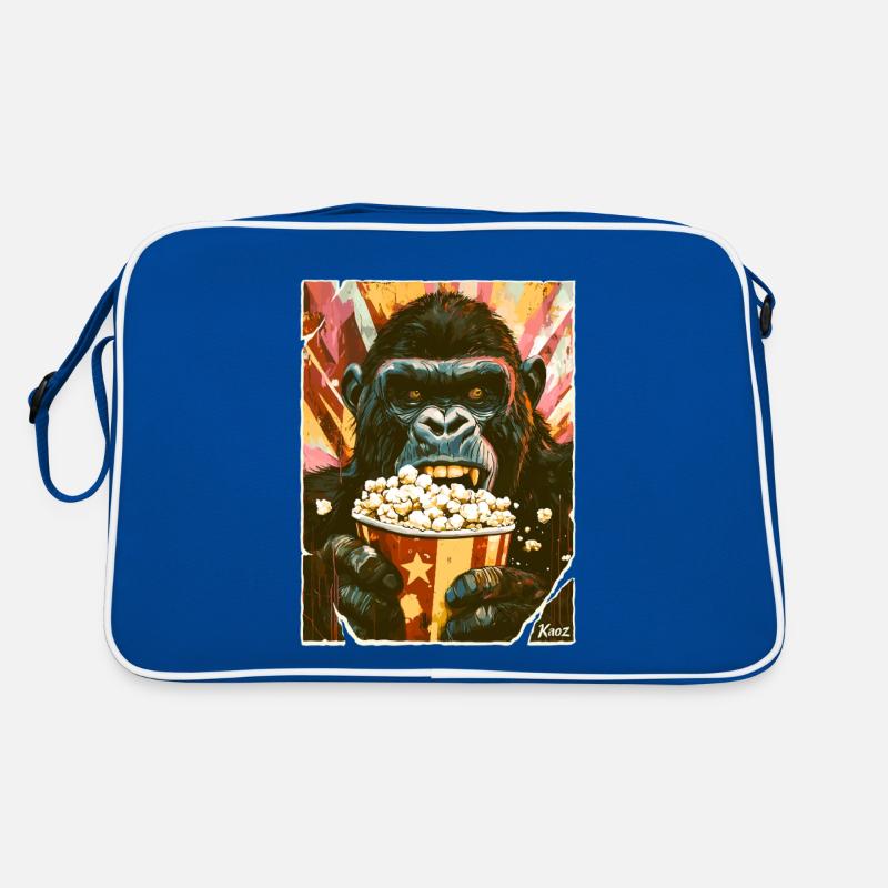 Gorille au pop-corn Sac Retro