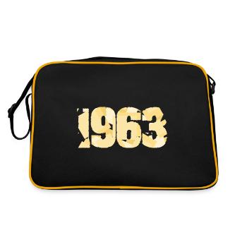 1963 - Retro Bag - black/gold - Back