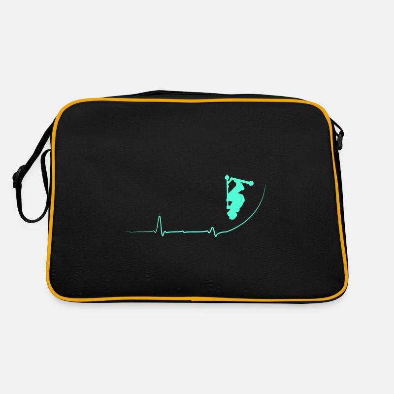 Heartbeat for Stuntscooter Stunt Roller Retro Bag