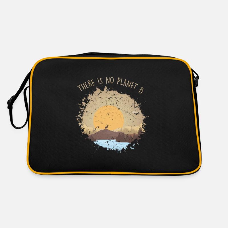 Il n’y a pas de conscience environnementale de la planète B Sac Retro