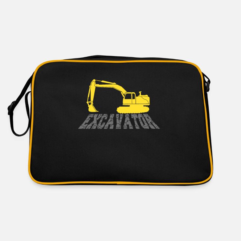 excavator Retro Bag