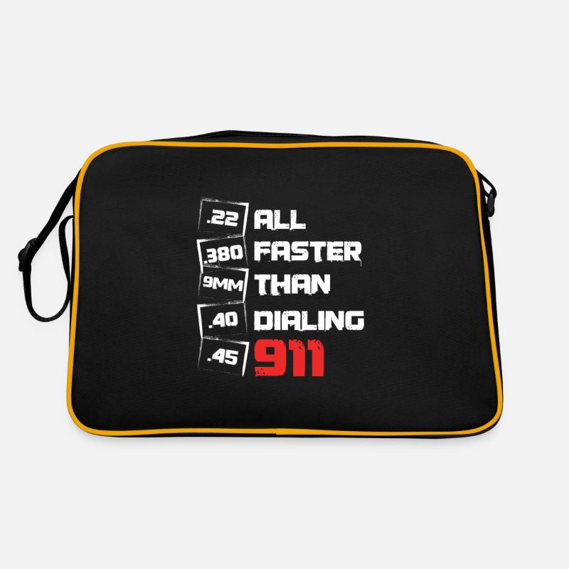 All Faster Than Dialing Artillery Rights Gunsmith Retro Bag
