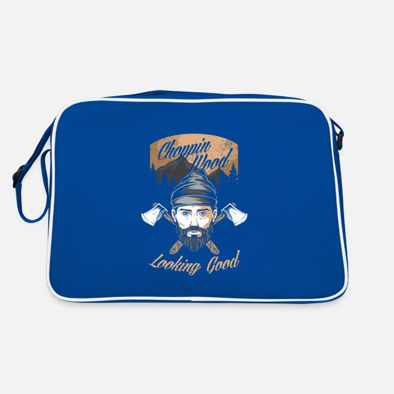 Forestry Lumberjack Logging Lumberman Choppin Retro Bag