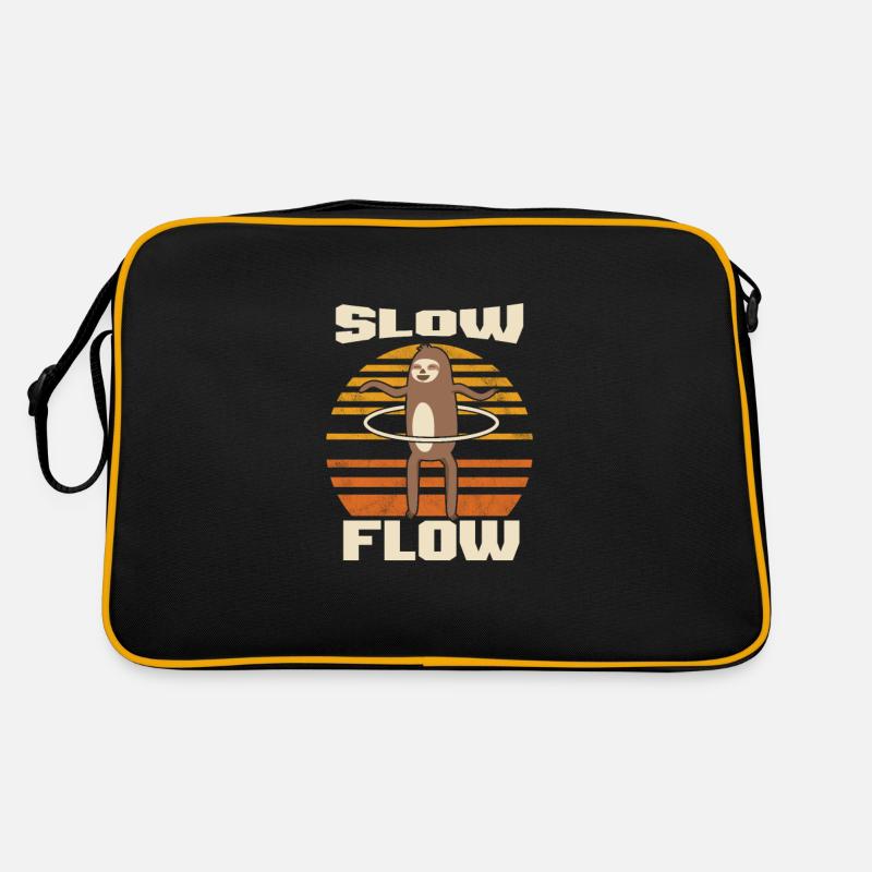Langsame Strömung Retro Vintage Hula Hoop Hula Hoop Retro Tasche