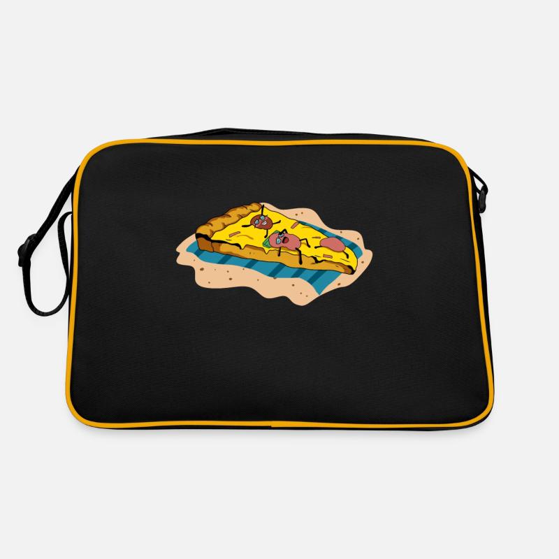 Pizza pizzeria pizza fork pizza oven gift Retro Bag