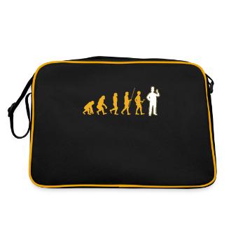 Cook Chef Culinary Arts Cuisines Recipe Cooking - Retro Bag - black/gold - Back