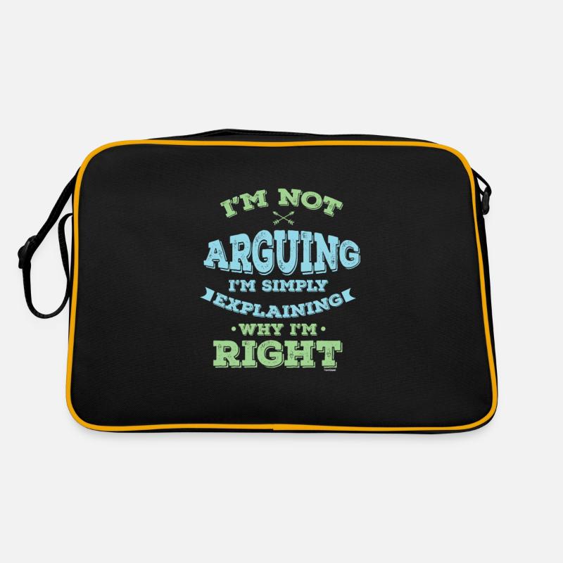 Funny Sarcastic Sarcast Savageness I'm Not Retro Bag