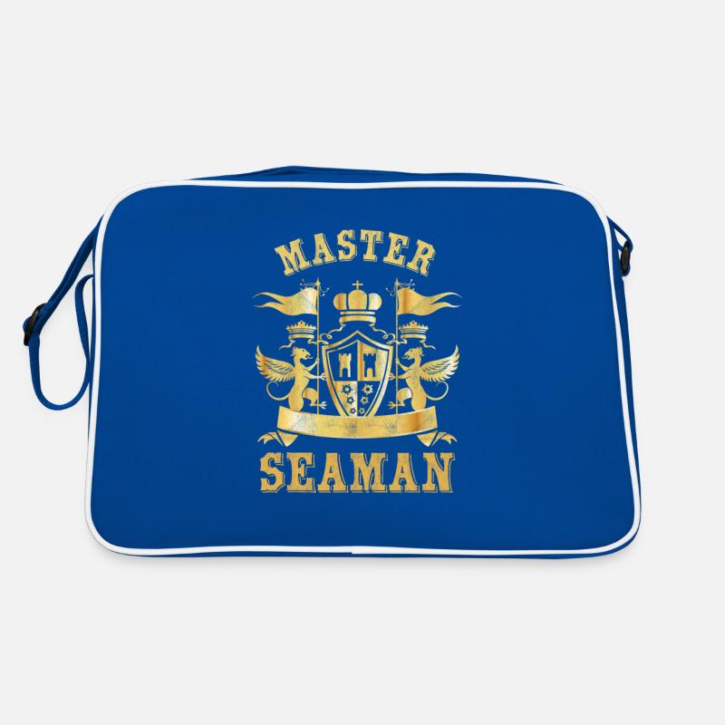Master Seaman Naval Navy Merchant Ship Retro Bag