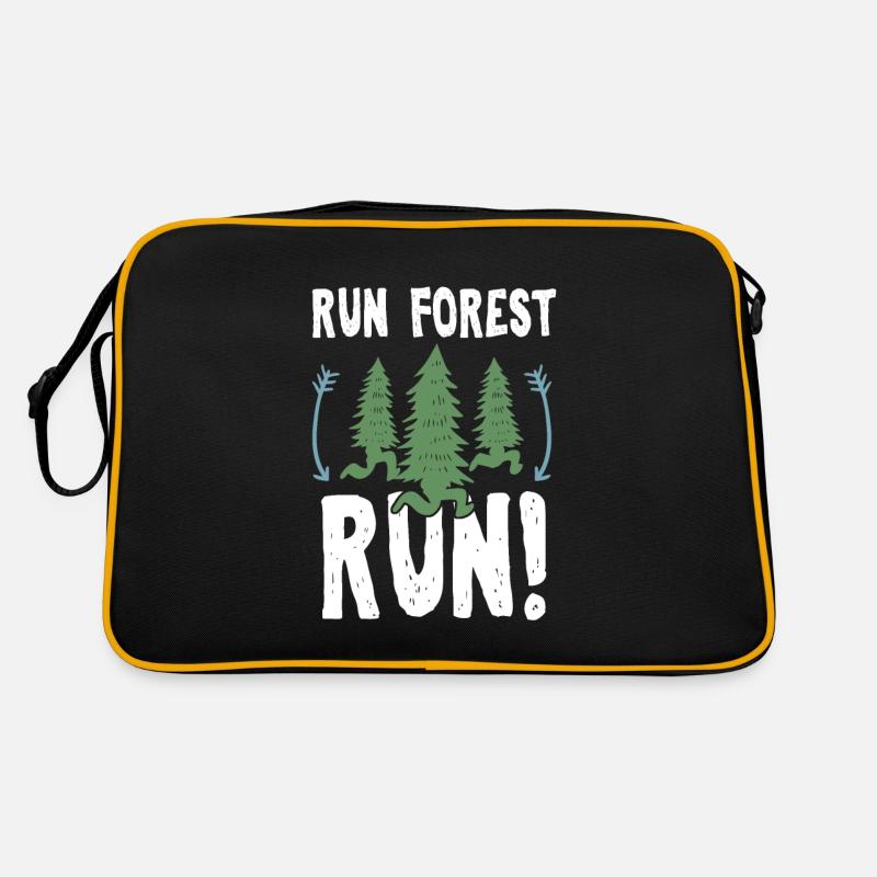 Lustiger Camper-Lauf Forest Run Environmental Retro Tasche