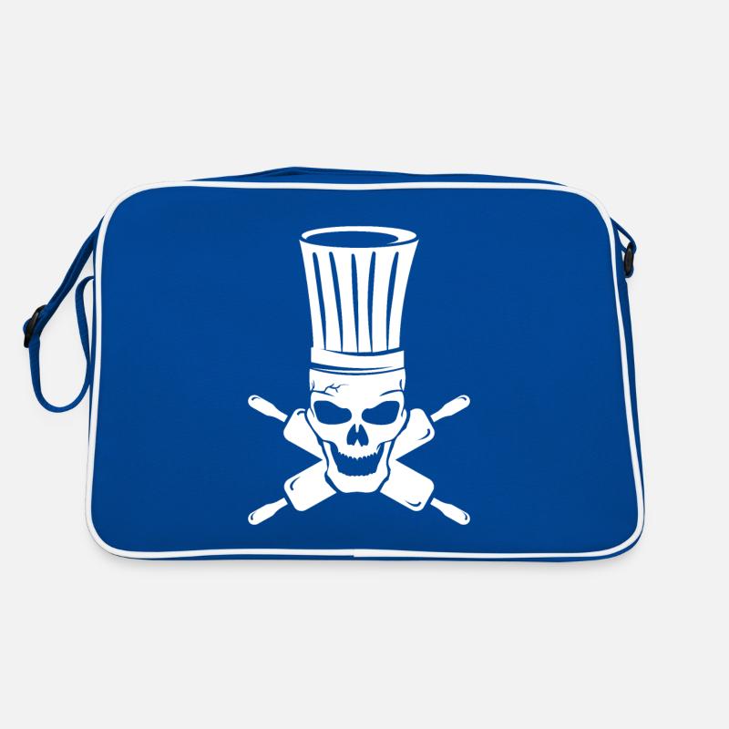 Cuisine Pirate Culinary Chef Cook Cooking Food Retro Bag