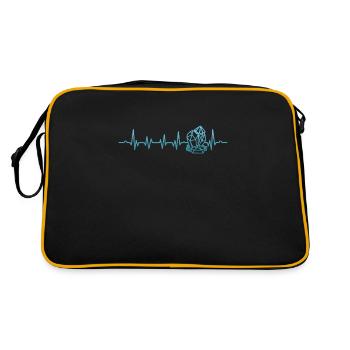 Géologue minier géologue - Sac Retro - noir/or - Dos