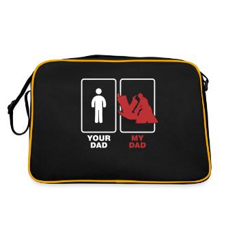 Arts Martiaux Judo Autodéfense Karaté Combat - Sac Retro - noir/or - Dos