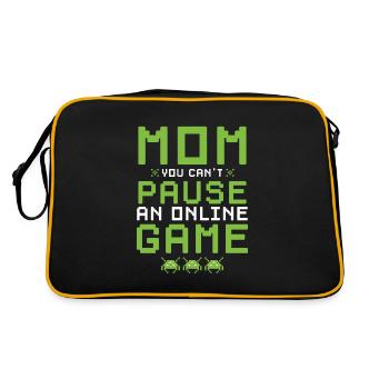 Gamers Gaming Gaming Games Computers Gift Mom You - Sac Retro - noir/or - Dos
